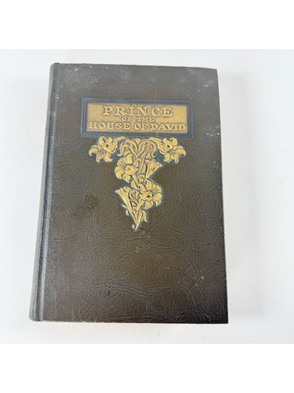 The Prince of the House of David J H Ingraham 1936 Hardcover Vintage Religious B